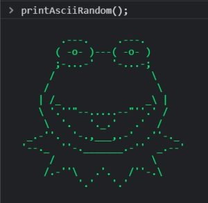 ASCII Printer Screenshot